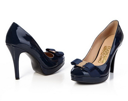 Ferragamo Shallow mouth stiletto heel Shoes Women--003